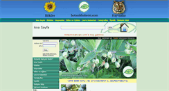 Desktop Screenshot of botanikbahcesi.com